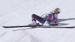 Se hizo un silencio sepulcral: los desgarradores gritos de dolor de Lindsey Vonn posteriores a la caída