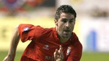 <b>AGRADECIDO.</b> El jugador riojano se marcha del Osasuna después de doce años en el club.