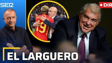 El Larguero, en directo: Laporte responde sobre el caso Lamine y entrevista con Ander Herrera