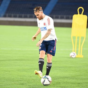 La Selección Colombia prepara el partido en el Metropolitano