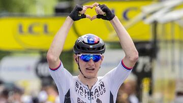 Mohoric: "Ganar en el Tour no tiene ninguna comparación"