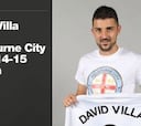 David Villa jugará cedido en el Melbourne City diez partidos