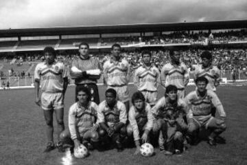 Faryd Mondragón cuando jugaba en el Real Cartagena 