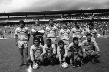 Faryd Mondragón cuando jugaba en el Real Cartagena 