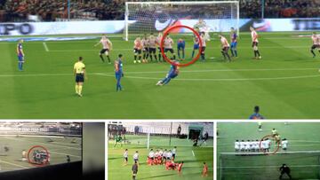 De Pelé a Messi: el arte de tirar las faltas con barrera agachada