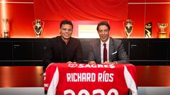 Oficial: Richard Ríos firma hasta 2030 con Benfica que lo blinda de inmediato