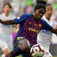 Oshoala, la autora de un gol del honor con mucha historia