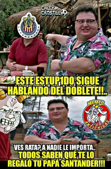 Los memes se rinden ante los triunfos de Chivas y América