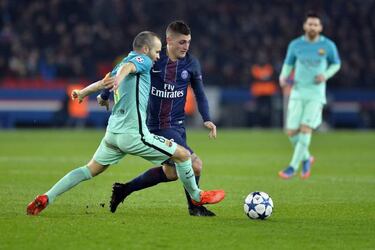 Iniesta: Barcelona maestro sees PSG's Verratti as his successor