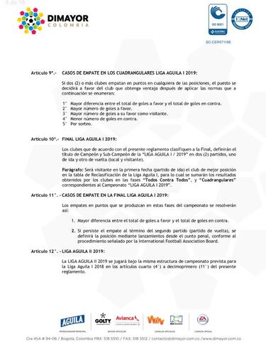 Dimayor publica que no habrá ‘punto invisible’ en las finales