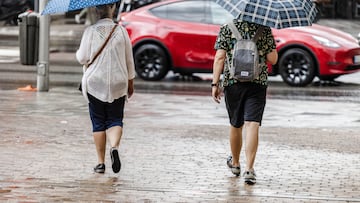 02 SEPTIEMBRE 2023;DANA;LLUVIA;TORMENTAS;TEMPERATURAS;TIEMPO;ATMOSF?RICA;GRANIZO;INUNDACIONES;METEOROLOG?A
Carlos Luj¨¢n / Europa Press
02/09/2023