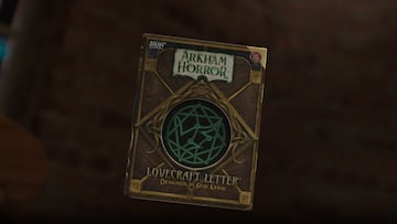 Arkham Horror: Lovecraft Letter board game by Z-Man Games.