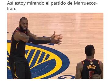 Marruecos e Irán no aburrieron en los memes