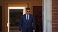 El presidente del Gobierno, Pedro Sánchez, recibe al ex primer ministro de la República Portuguesa, en el Palacio de la Moncloa, a 4 de julio de 2024, en Madrid (España). António Costa se encuentra en España tras haber sido elegido el pasado jueves, 27 de junio, como próximo presidente del Consejo Europeo, el foro de jefes de Estado y de Gobierno de la Unión Europea.
04 JULIO 2024;MADRID;ANTONIO COSTA;PRESIDENTE DEL GOBIERNO;PEDRO SÁNCHEZ
Alejandro Martínez Vélez / Europa Press
04/07/2024