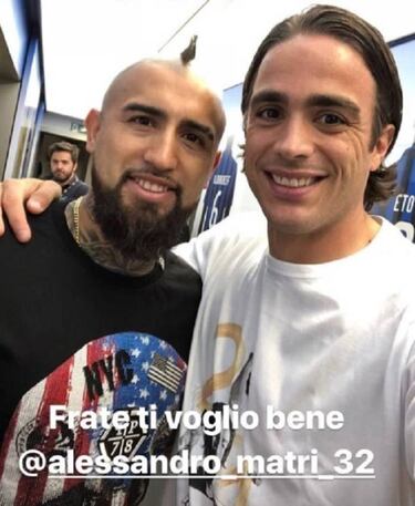 Vidal participa en la despedida de Pirlo con múltiples estrellas