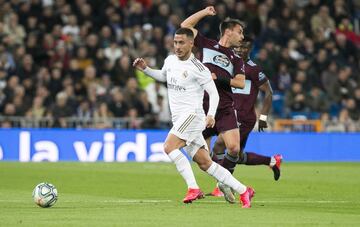 Hazard volvió después de su lesión.