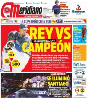 Portadas de la prensa deportiva