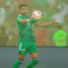 Mahrez, estrella olvidada en Arabia Saudí