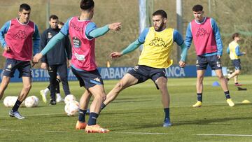 Entrenamiento Deportivo de La Coruña. antoñito