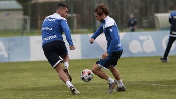 Entrenamiento Deportivo de La Coru&ntilde;a. Keko, Adri Castro