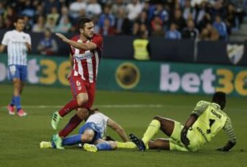 Koke anotó el 0-1.