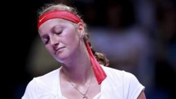 Kvitova, baja por enfermedad en el Masters y jugará Stosur