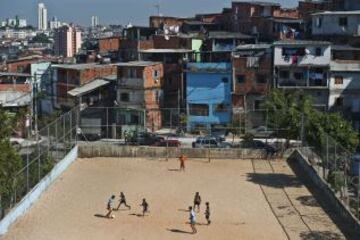 Brasil respira fútbol