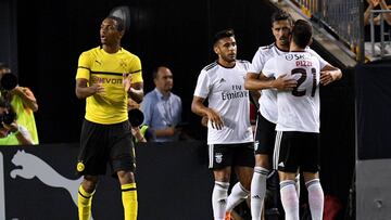 Así fue el repunte del Benfica de Castillo ante el Dortmund