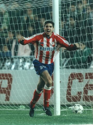 Delfi Geli jugó con el Atlético de Madrid desde 1994 hasta 1999.