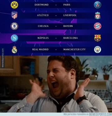 Los mejores memes de la jornada de Champions League