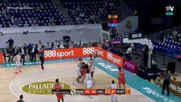 Ha sido tendencia en Twitter tras esto: la acción de Garuba que 'metió' al Madrid en la final