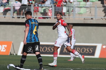 Partido de Promocion Ida Campeonato 2021.
El jugador de Copiapo Juan Jaime , celebra el gol, durante el partido de promocion Ida realizado en el estadio Luis Valenzuela de Copiapo, Chile.
22/01/2022