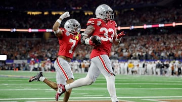 The Ohio State Buckeyes are heading to the National Championship after defeating the Texas Longhorns after Jack Sawyer’s fumble recovery he took for a TD.