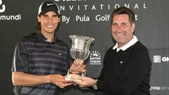 Rafa Nadal y Jos&eacute; Mar&iacute;a Olaz&aacute;bal, durante la edici&oacute;n de 2015 del Olaz&aacute;bal&amp;Nadal Invitational.