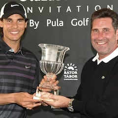 Chema Olazábal y Rafa Nadal reeditan su torneo benéfico