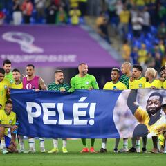 Brasil lleva a Pelé por bandera