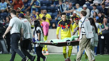 América triunfó en Philadelphia, pero con saldo rojo. La grave lesión de Luis Malagón pone en alerta a ‘Las Águilas’ y la Selección Mexicana antes del Mundial.