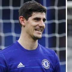 Courtois lamenta el mal momento de Claudio Bravo