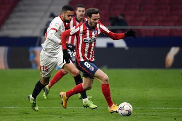 Saúl Ñiguez y Youssef En-Nesyri.