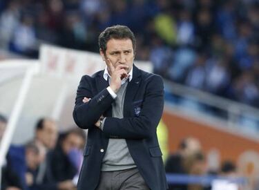 Real Sociedad's Eusebio awarded manager of the month