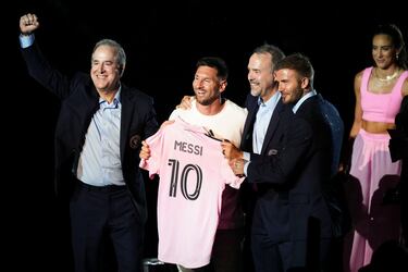 Presentación multitudinaria de Messi como nuevo jugador del Inter Miami