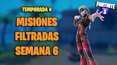 Fortnite Temporada 4: Misiones filtradas de la Semana 6