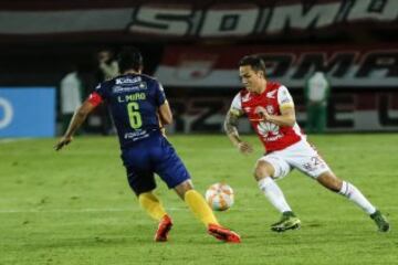 Santa Fe jugará la final contra el ganador de la serie River Plate que Huracán, que está 1-0 a favor del segundo equipo.