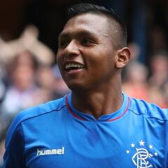 Alfredo Morelos, a acabar el dominio de Celtic en Escocia