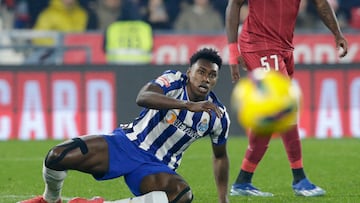 Samu, ante el Gil Vicente.