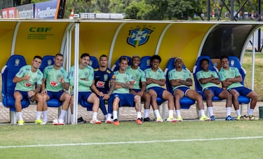Andrey Santos: ¡°Brasil siempre quiere ganar. Mis ¨ªdolos son Rodri, Casemiro y Bruno Guimar?es¡±