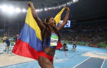 Caterine Ibargüen logra medalla de oro en Salto Triple