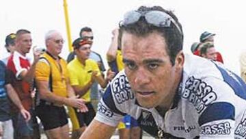 <b>NO SALIÓ. </b>Aitor González, con gastrointeritis, no tomó la salida ayer.