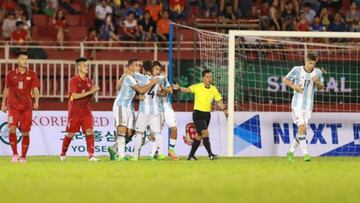 La Sub-20 afina puntería para el Mundial: 1-4 a Vietnam