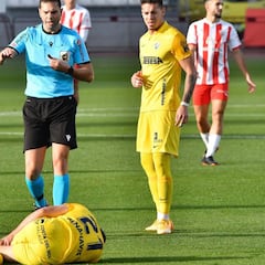 Iván Calero tiene roto el cruzado y dice adiós a la temporada